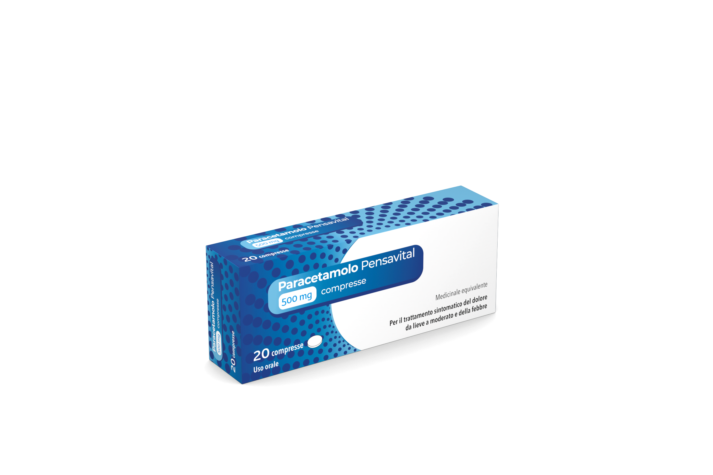 PARACETAMOLO  500mg 20Cpr PNS