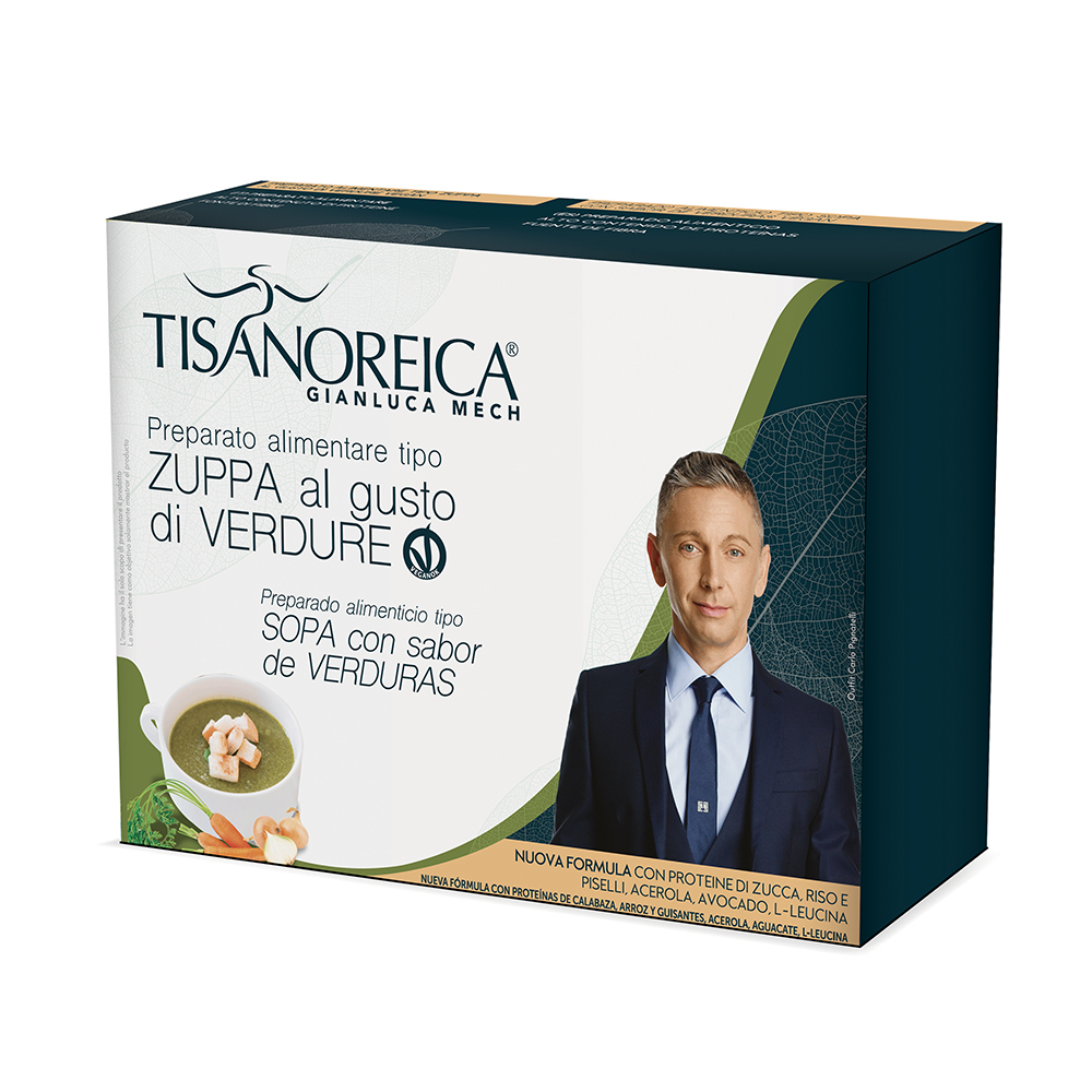 Tisanoreica Zuppa di Verdure 4 Preparati da 30 g