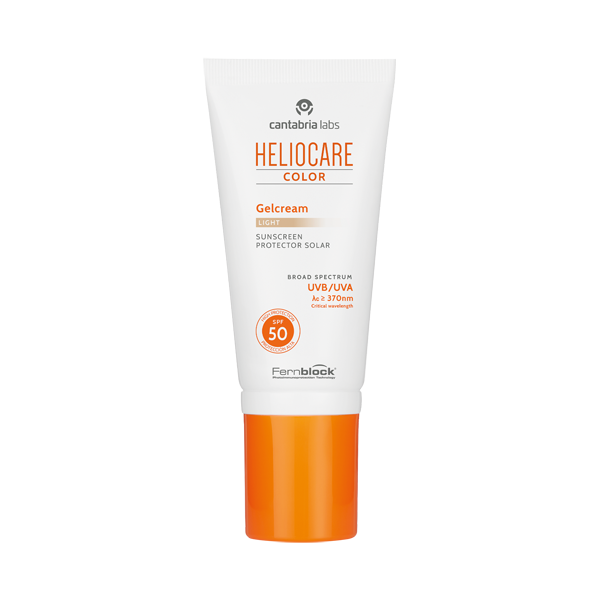Heliocare Color Gel Crema Solare Colorata Light SPF50 Protezione Viso 50 ml