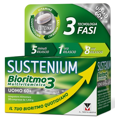 SUSTENIUM BIORITMO3 UOMO 60+ 30CPR