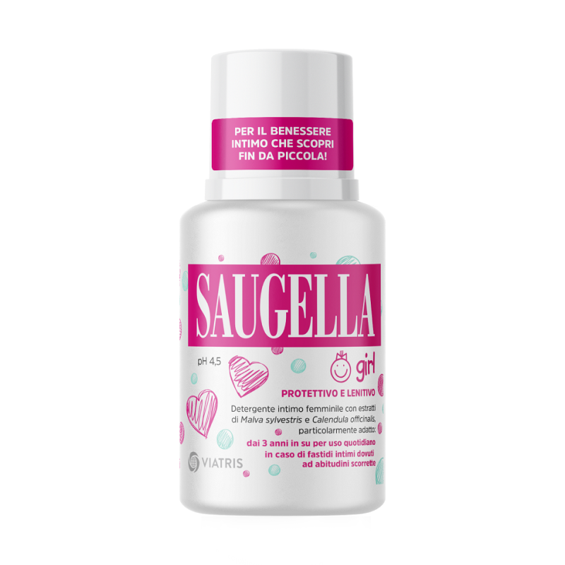 Saugella Girl Detergente Intimo Bambine pH Neutro 100 mL