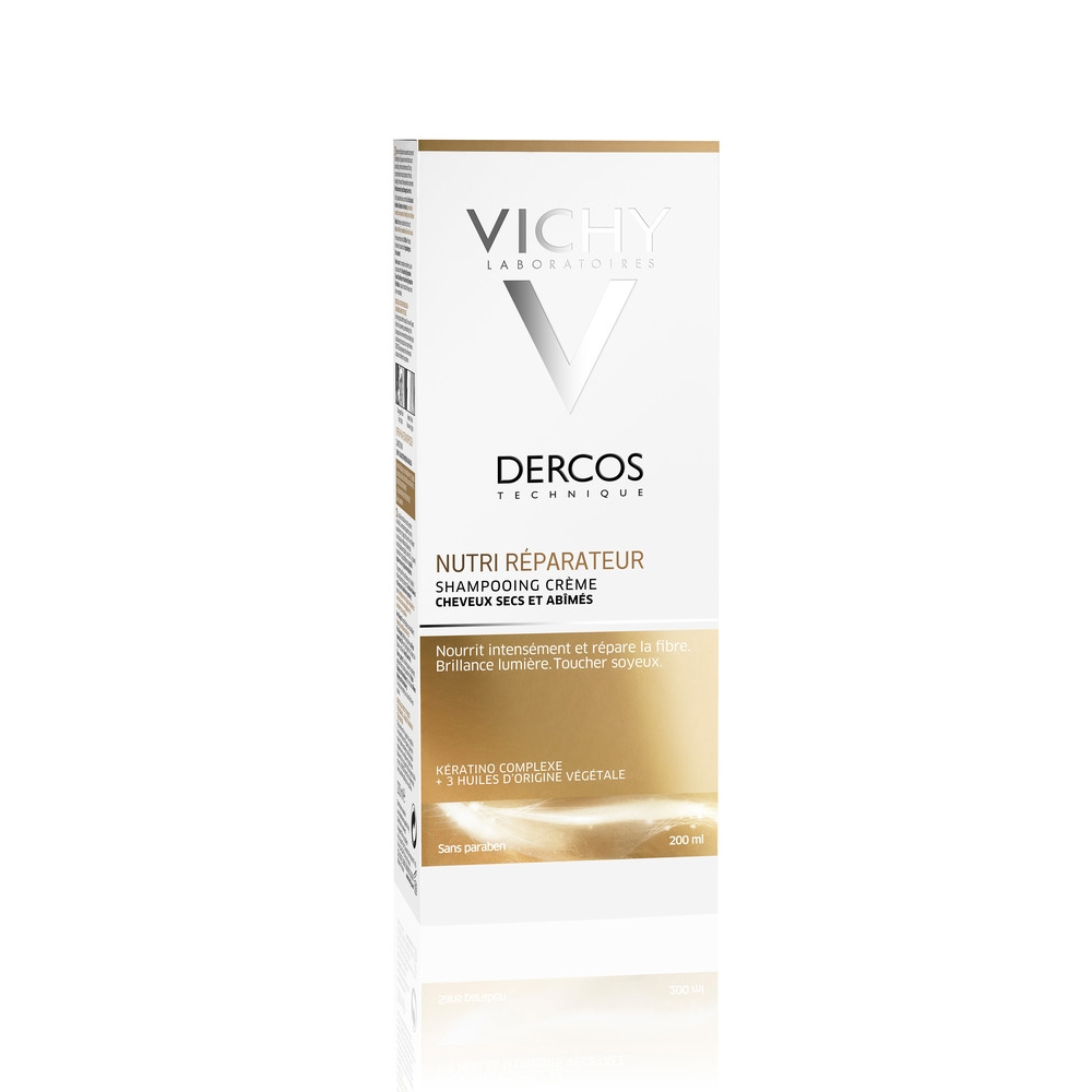 Vichy Dercos Nutri-Riparatore Shampoo Crema Capelli Secchi 200 ml