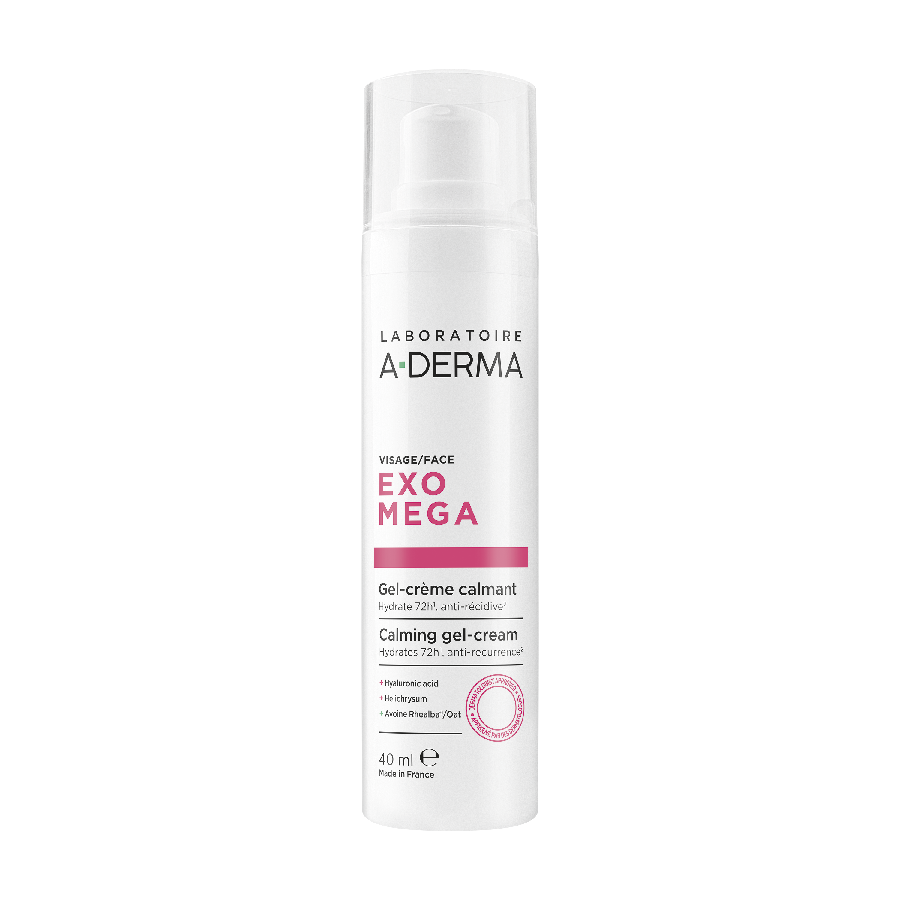 A-Derma Exomega - Gel-Crema Lenitiva Per Pelle Reattiva A Tendenza Atopica 40 ml