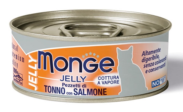 MONGE CAT TONNO/SALMONE 80 GR.