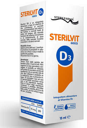 Sterivit D3 Gocce Integratore 15 ml