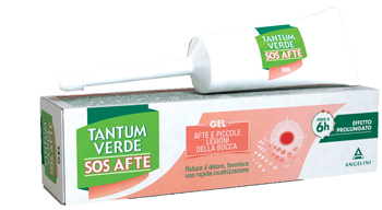 Tantum Verde SOS Afte Gel Contro Afte e Piccole Lesioni della Bocca 8 ml