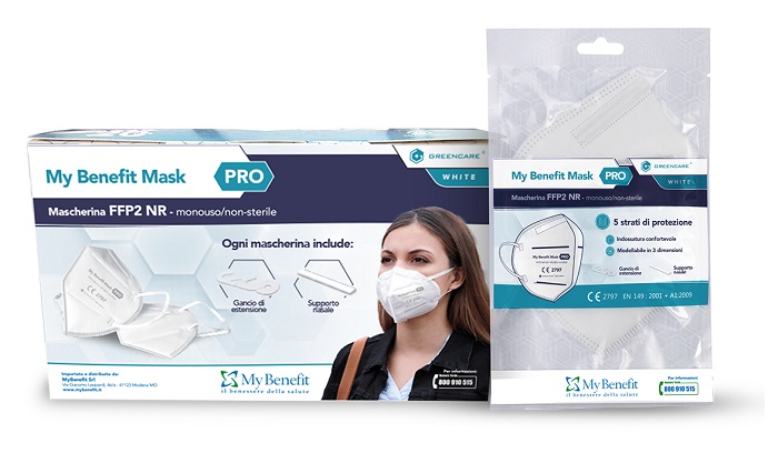 MASCH.MY BENEFIT FFP2 BIANC 20PZ