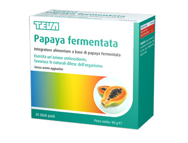Teva Papaya Fermentata Integratore 30 Bustine
