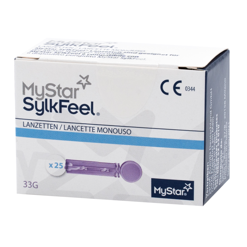 MyStar SylkFeel 33G Lancette Pungidito 25 Pezzi