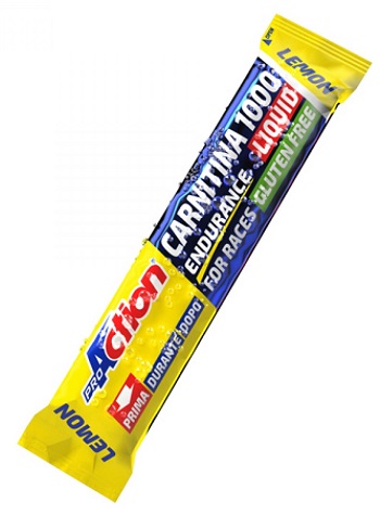 Pro Action Carnitina 1000 Liquid Integratore Monodose per Sportivi