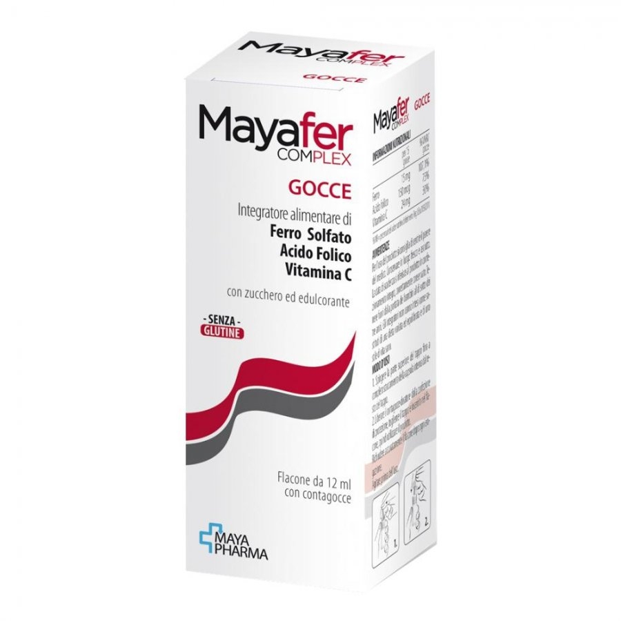 Mayafer Complex Integratore Gocce 12 ml