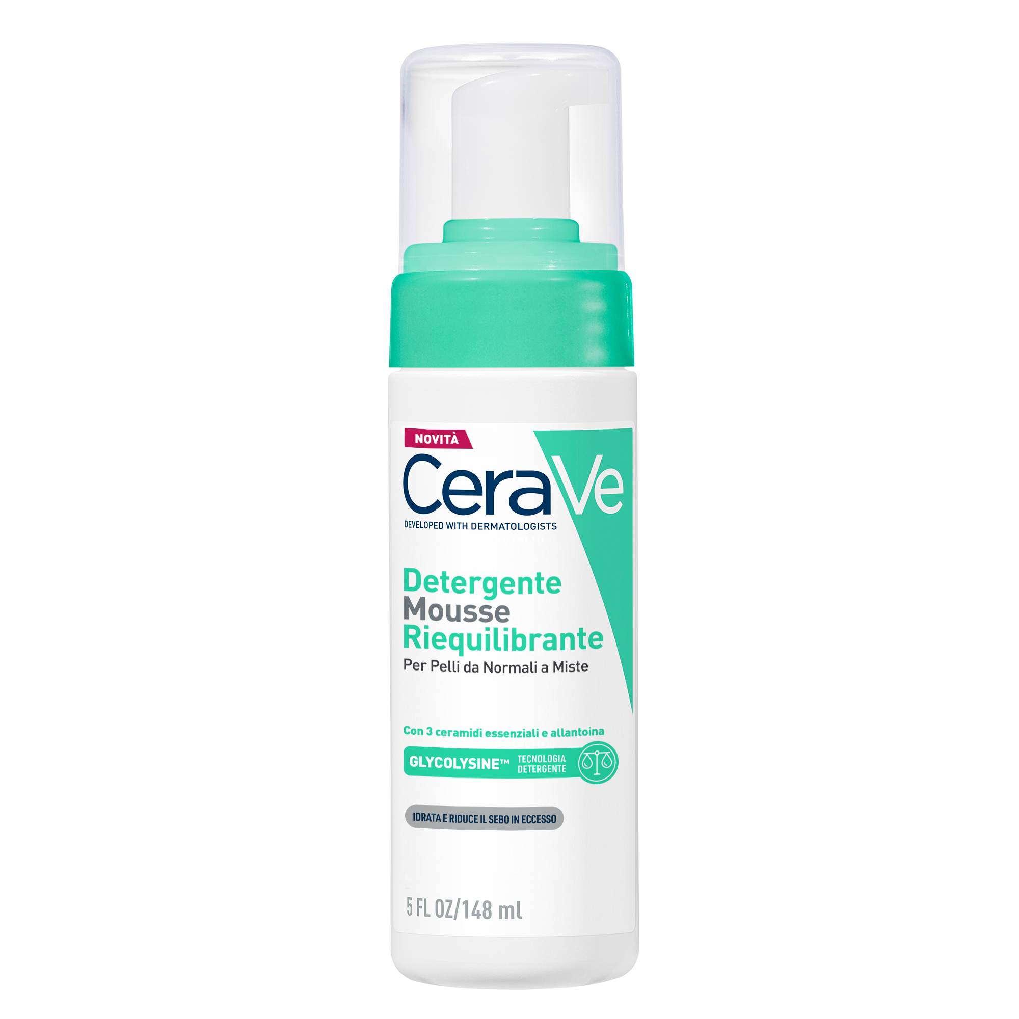 Cerave Mousse Detergente Riequilibrante 148 ml