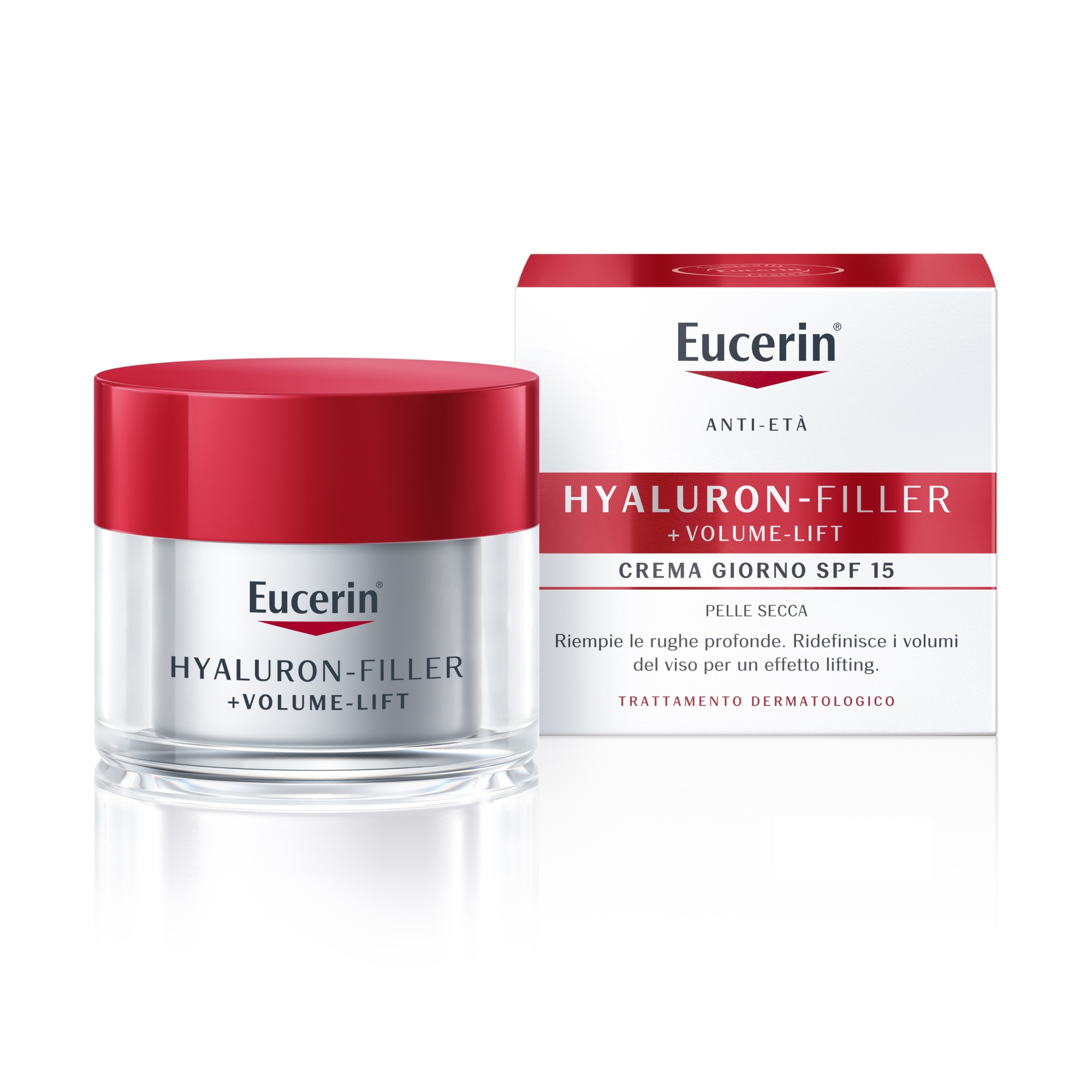 Eucerin Hyaluron-Filler Volume crema Giorno pelle secca 50mL