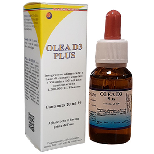 OLEA D3 PLUS Integratore Per Il Calcio Gocce 20mL 