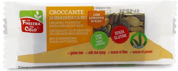 FINESTRA SUL CIELO Barrrtta Croccante Semi Zucca 25g