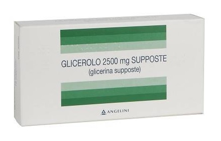 Glicerolo Acraf 2250 mg Adulti Stitichezza Occasionale 18 Supposte