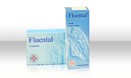 Fluental Sciroppo 12,8 + 8 mg/ml Paracetamolo 150 ml