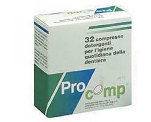 Profast pH 10 Detergente Per La Pulizia Delle Protesi 32 Compresse