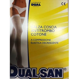 Dualsan Calza Anti Trombosi Con Tassello Taglia 1