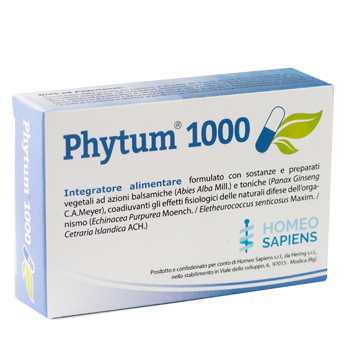 Phytum 1000 integratore alimentare utile per le difese immunitarie 30 capsule