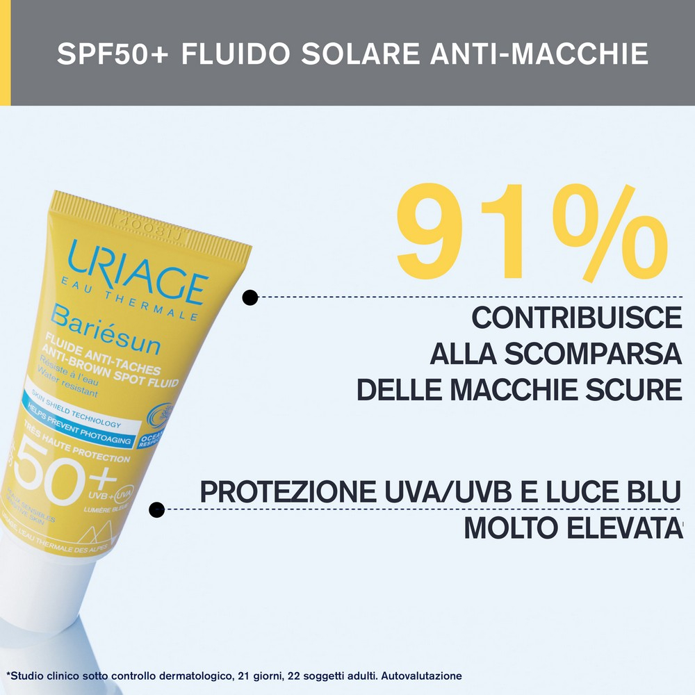 Uriage Bariesun Fluido solare anti-macchie SPF50+