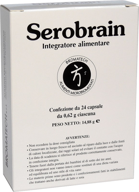 Serobrain - Integratore per la memoria e la concentrazione - 24 Capsule