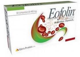 Eofolin Integratore Acido Folico 30 Compresse