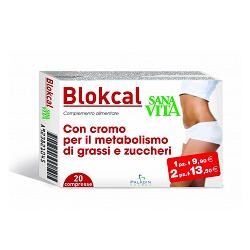 Sanavita Blokcal Integratore Metabolismo Dei Grassi 20 Compresse