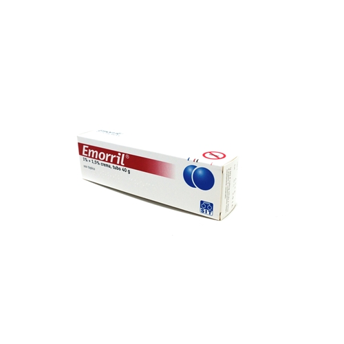 Emorril Crema Rettale 1% + 1,5% Lidocaina cloridrato e idrocortisone 40 g