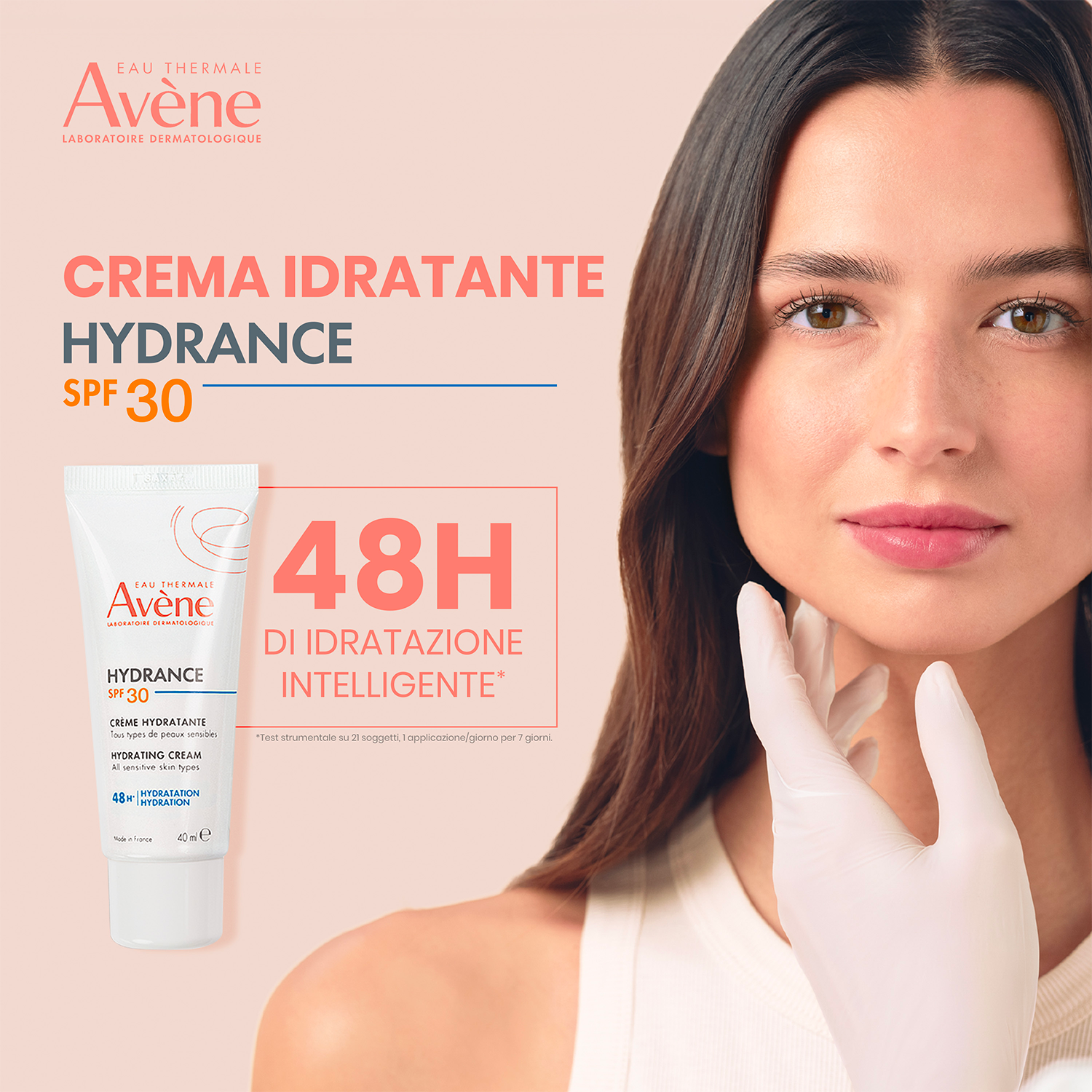 Avène Hydrance SPF30 - Crema Idratante Per Pelle Sensibile 40 ml