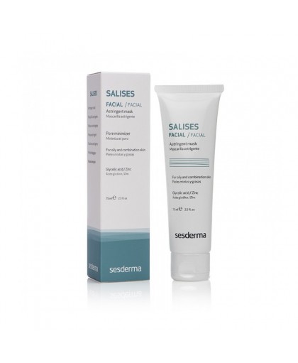Salises Maschera Viso Astringente Pelle Acneica 75 ml