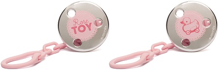 SUAVINEX CLIP GIOIELLO ROSA