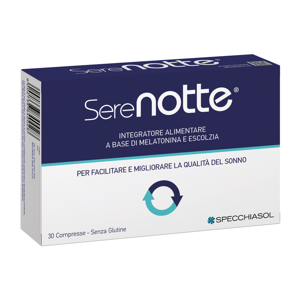 Specchiasol Serenotte Plus Integratore Per il Sonno 30 Compresse
