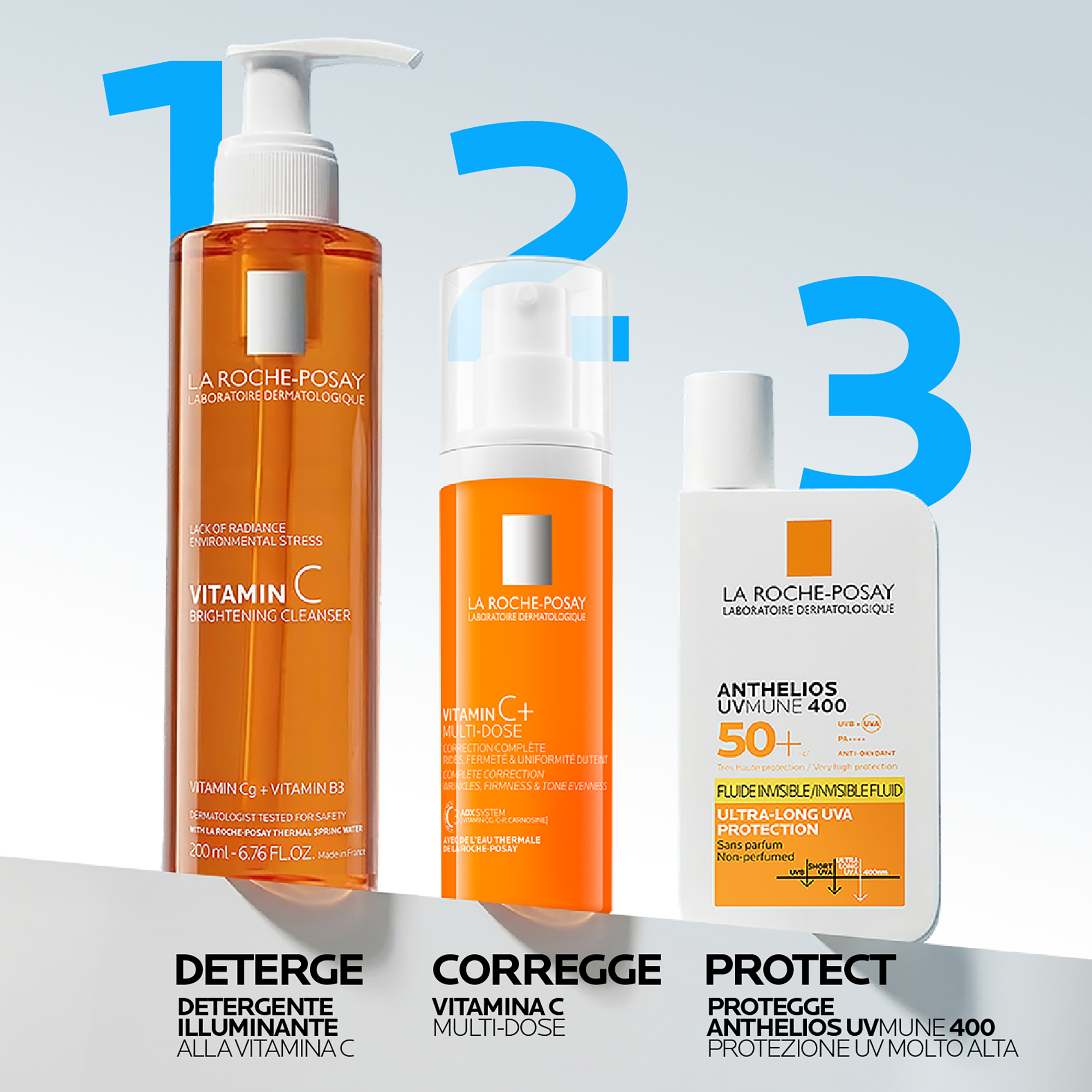 La Roche-Posay Vitamin C+ Multi-Dose - Gel Correttivo Anti-Rughe 40 ml