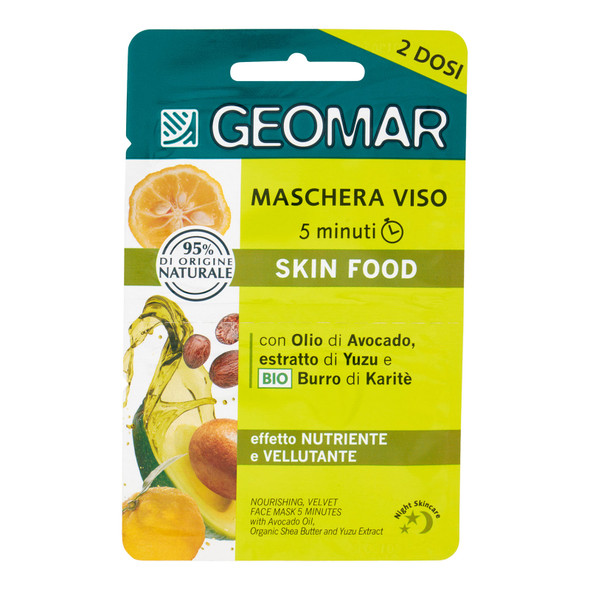 GEOMAR MASC VISO SKIN FOOD 15 ML