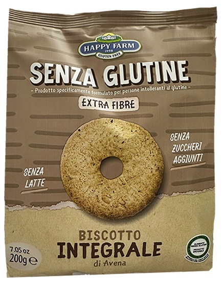 HAPPY FARM Bisc.Int.Avena 200g
