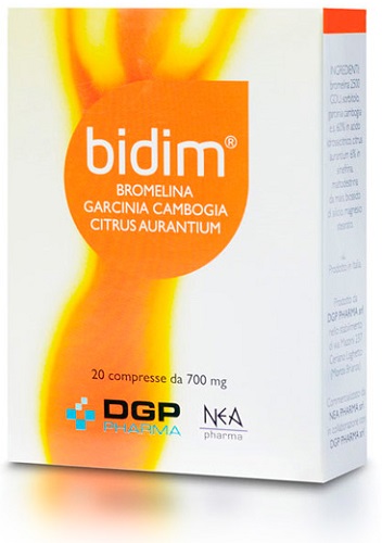 Bidim Integratore Dimagrante 20 Compresse
