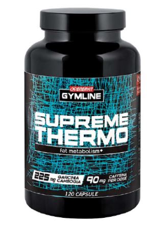 Enervit Gymline Muscle Supreme Thermo Integratore Estratti Vegetali 120 Capsule