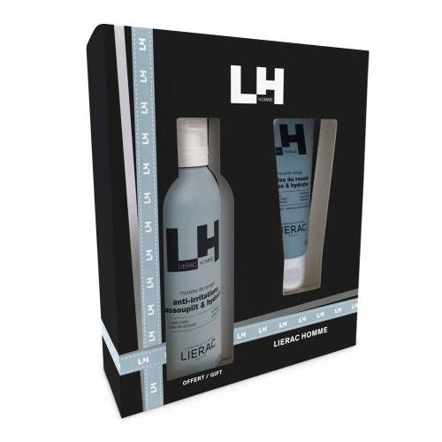 Lierac Homme Cofanetto Schiuma da Barba 150ml + Balsamo75 ml