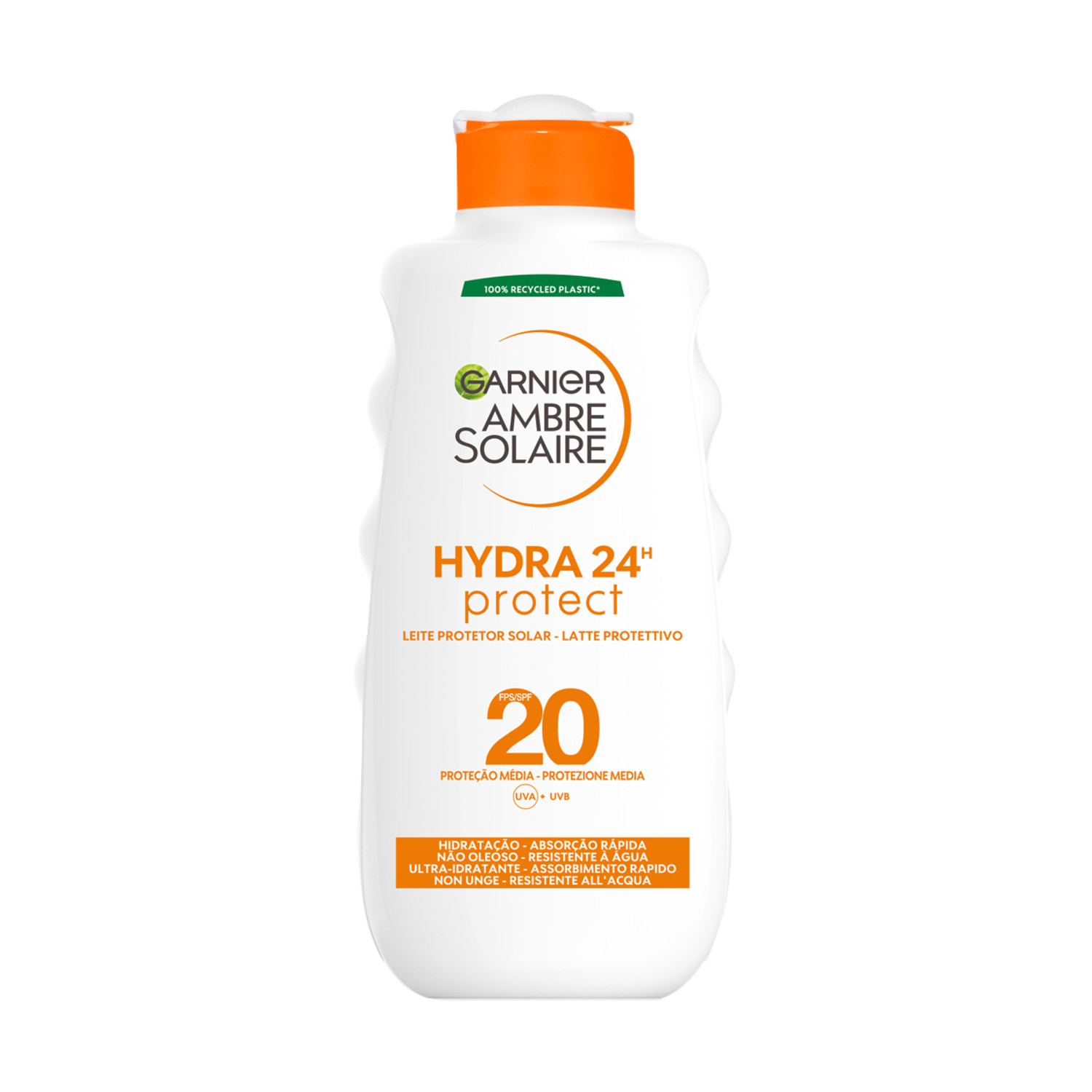 GARNIER AMBRE SOLAIR HYDRA 24 PROTECT LATTE CLASSICO SPF 20 200 ML