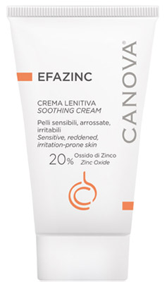Canova Efazinc Crema Lenitiva Pelle Sensibile e Arrossata 50 ml