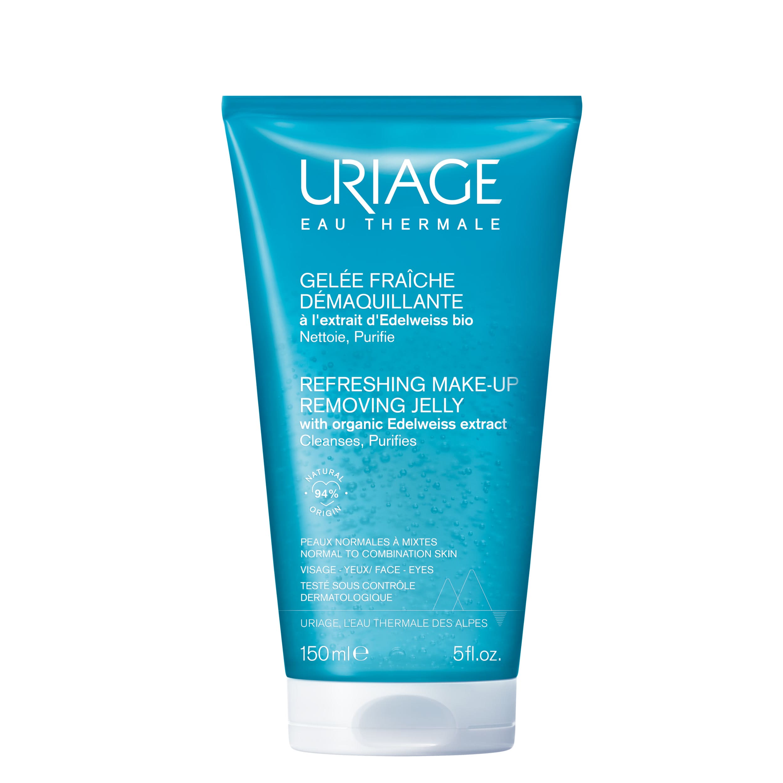 Uriage - Gel Detergente Struccante Viso Per Pelle Sensibile, Normale O Secca 150 ml