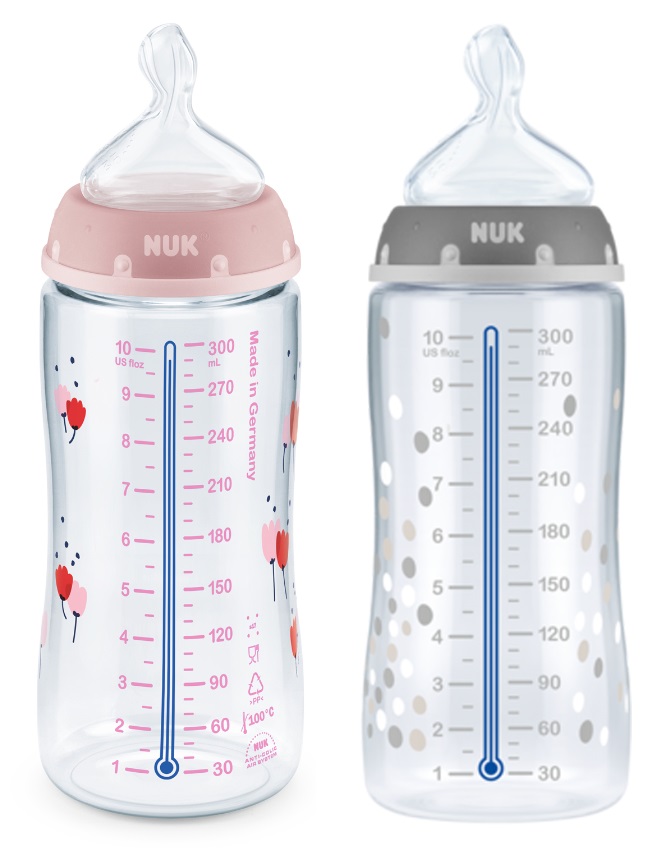NUK Bib.FC+TC Sil.6-18m 300ml