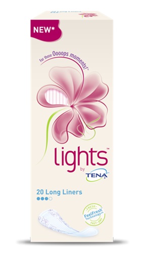 Tena Lights Proteggi Slip Lunghi 20 Pezzi