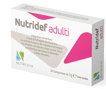 NUTRIDEF ADULTI 20 COMPRESSE