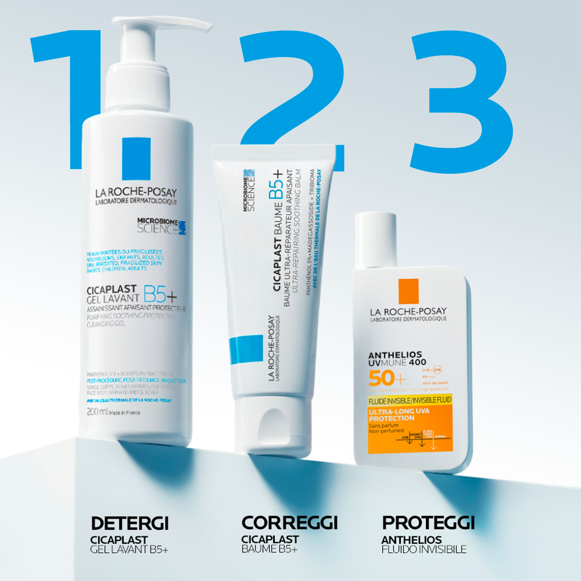 La Roche-Posay Cicaplast - Baume B5+ Balsamo Lenitivo Ultra-Riparatore Per Pelle Sensibile, Arrossata O Fragilizzata 40 ml