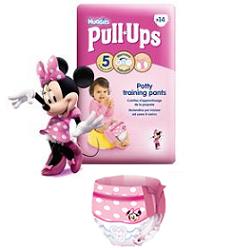 HUGGIES PULL UPS GIRL12/18 14P