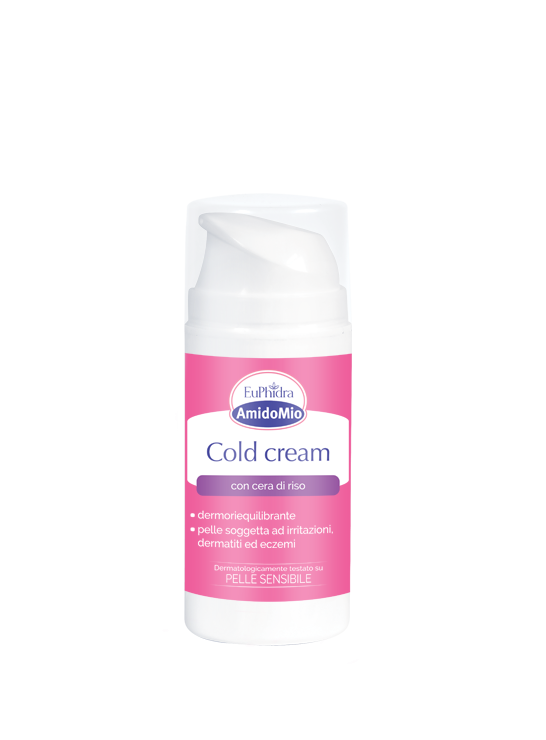 Euphidra AmidoMio Cold Cream - Freschezza e sollievo immediato per pelli secche ed irritate - 100 ml