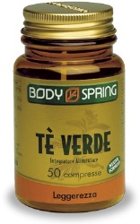 Body Spring Tè Verde Integratore Drenante 50 Capsule
