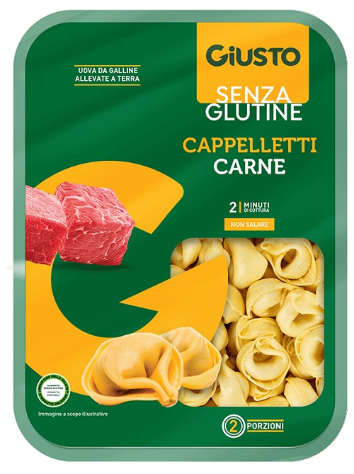 GIUSTO S/G Pasta Cappell.Carne